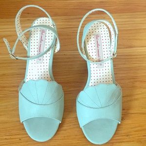 BAIT Wedge shoes - Mint Green